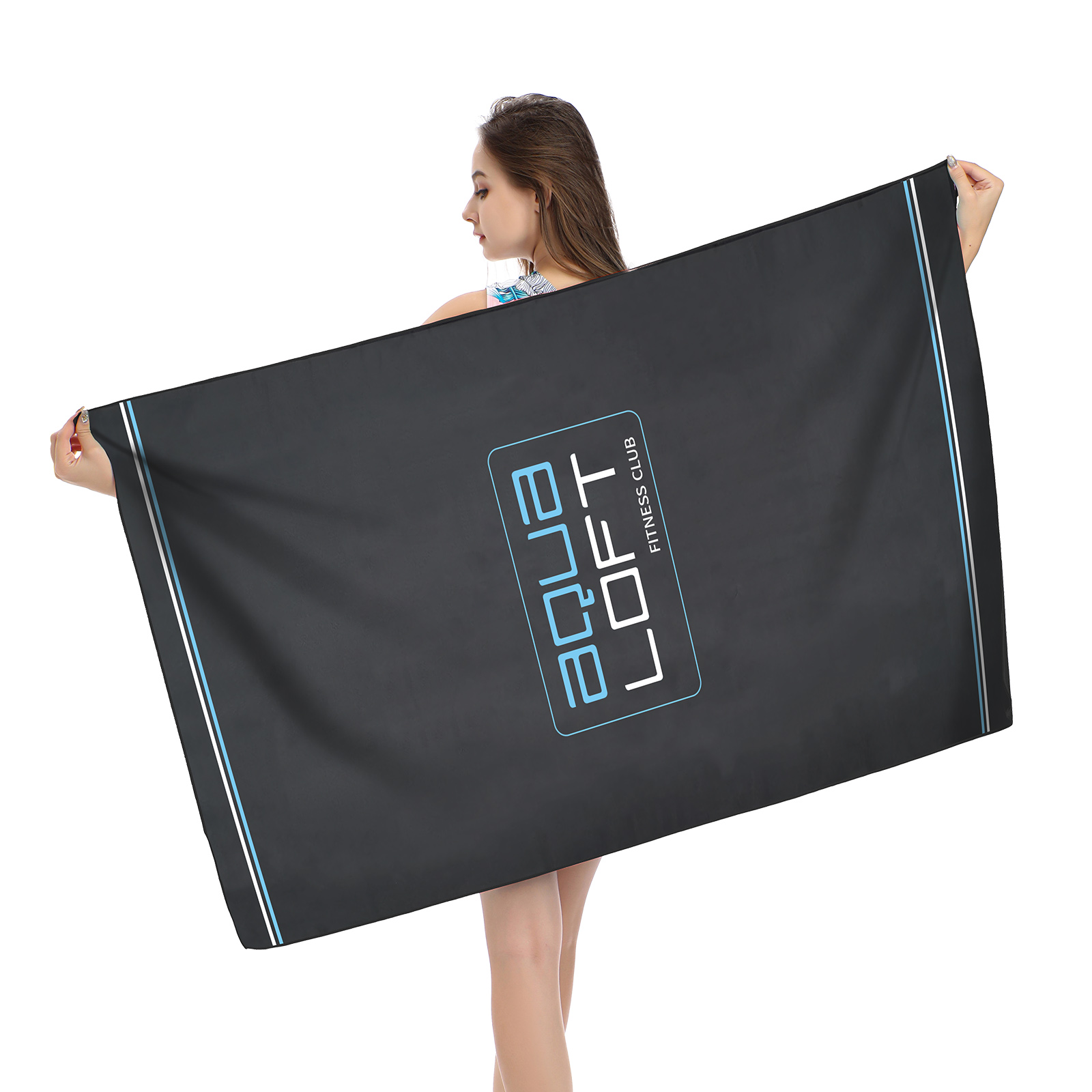 Golf Towel - AQUA 마이크로파이버 속건성 및 초흡수성 초소형