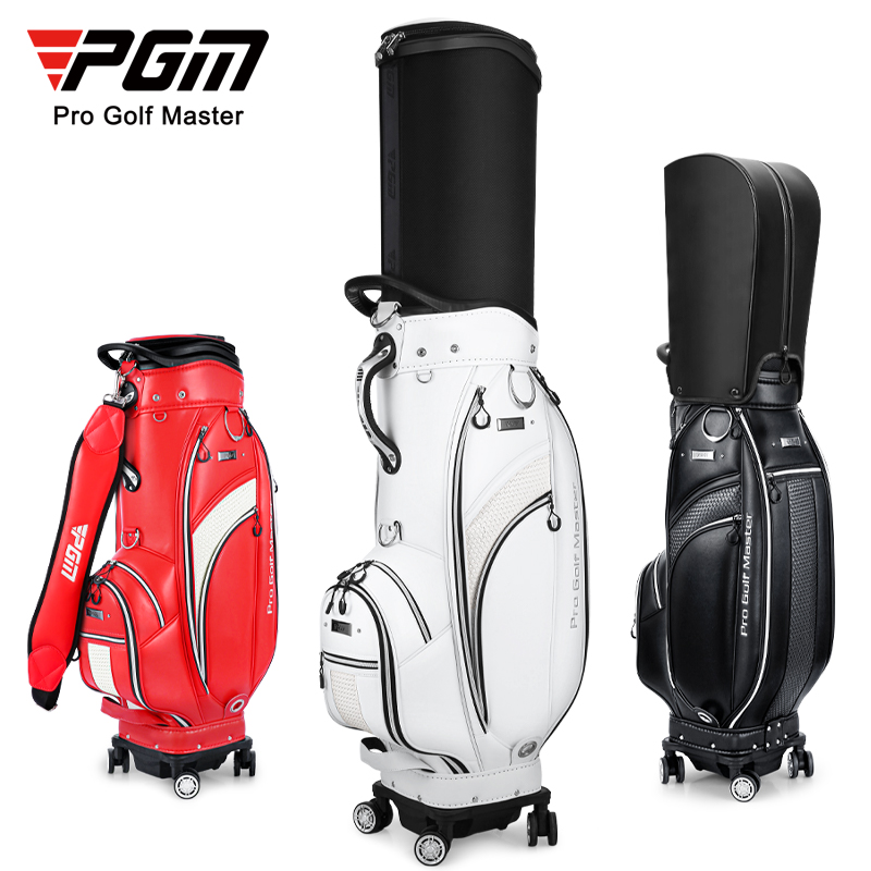 Golf Bag - PGM QB136 남성용 마이크로섬유 가죽 골프