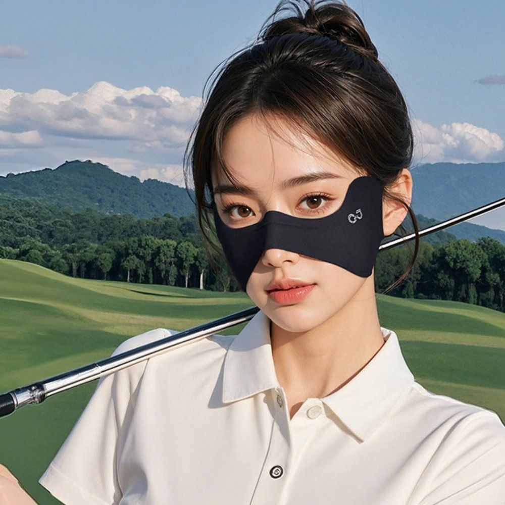 여름 탄성 얼음 실크 마스크 얇은 선 스크린 베일 골프 - Golf Umbrella 리뷰 및 가격
