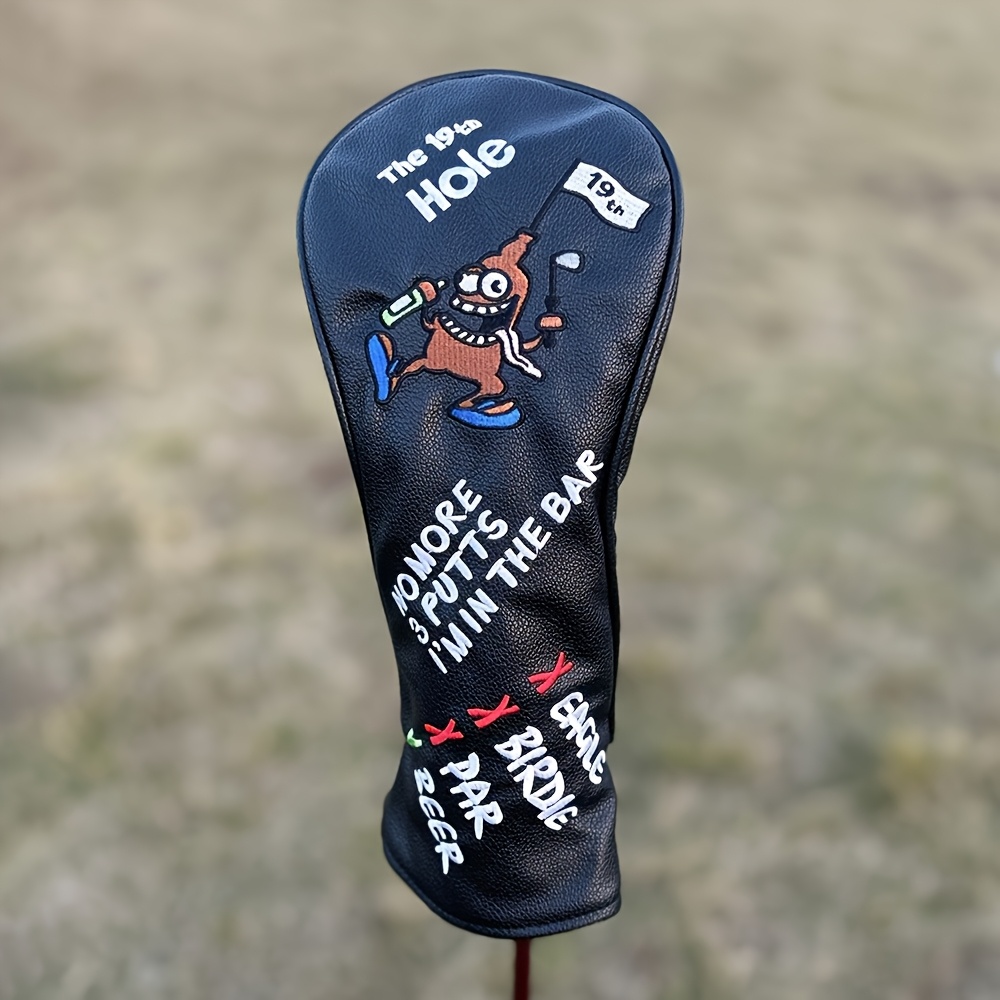 1개/4개입 만화 해적 패턴 골프 헤드커버, 부드러운  - Golf Driver 리뷰 및 가격
