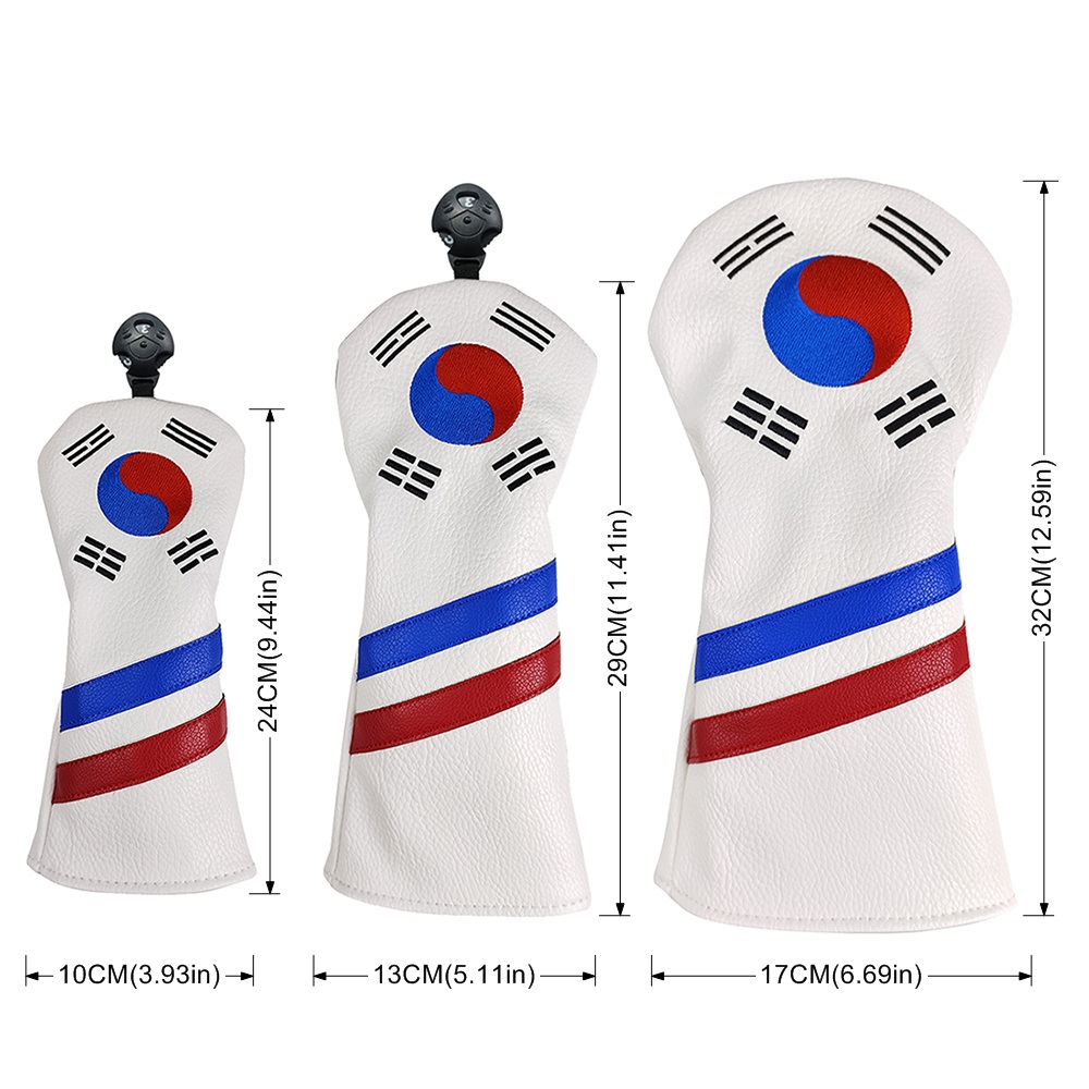 한국 애국 골프 헤드커버 세트 - 독특한 디자인의 아이 - Golf Driver 리뷰 및 가격