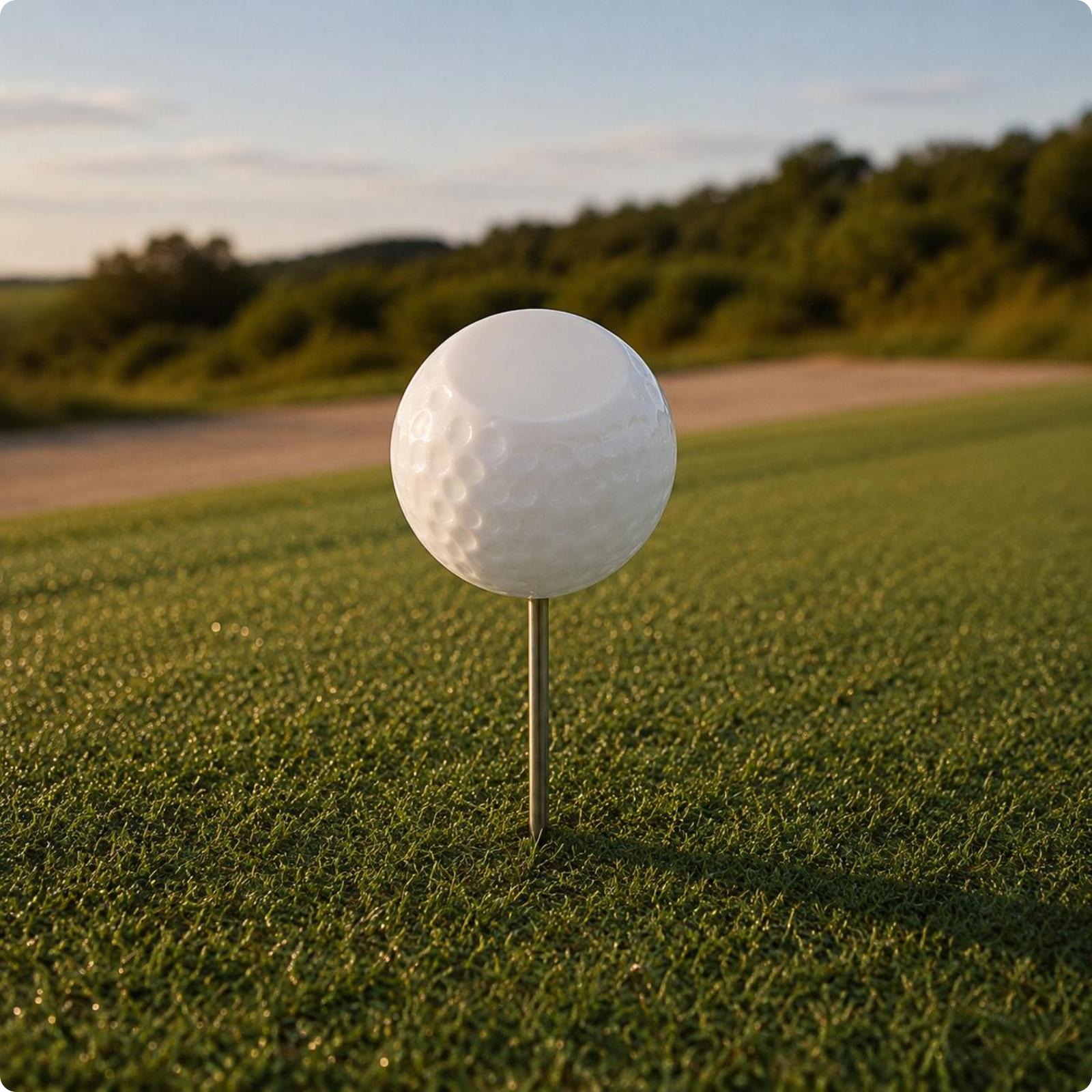 골프 코스 티잉 스타터 골프공 모양 마커 광택 마감 A - Golf Tees 리뷰 및 가격