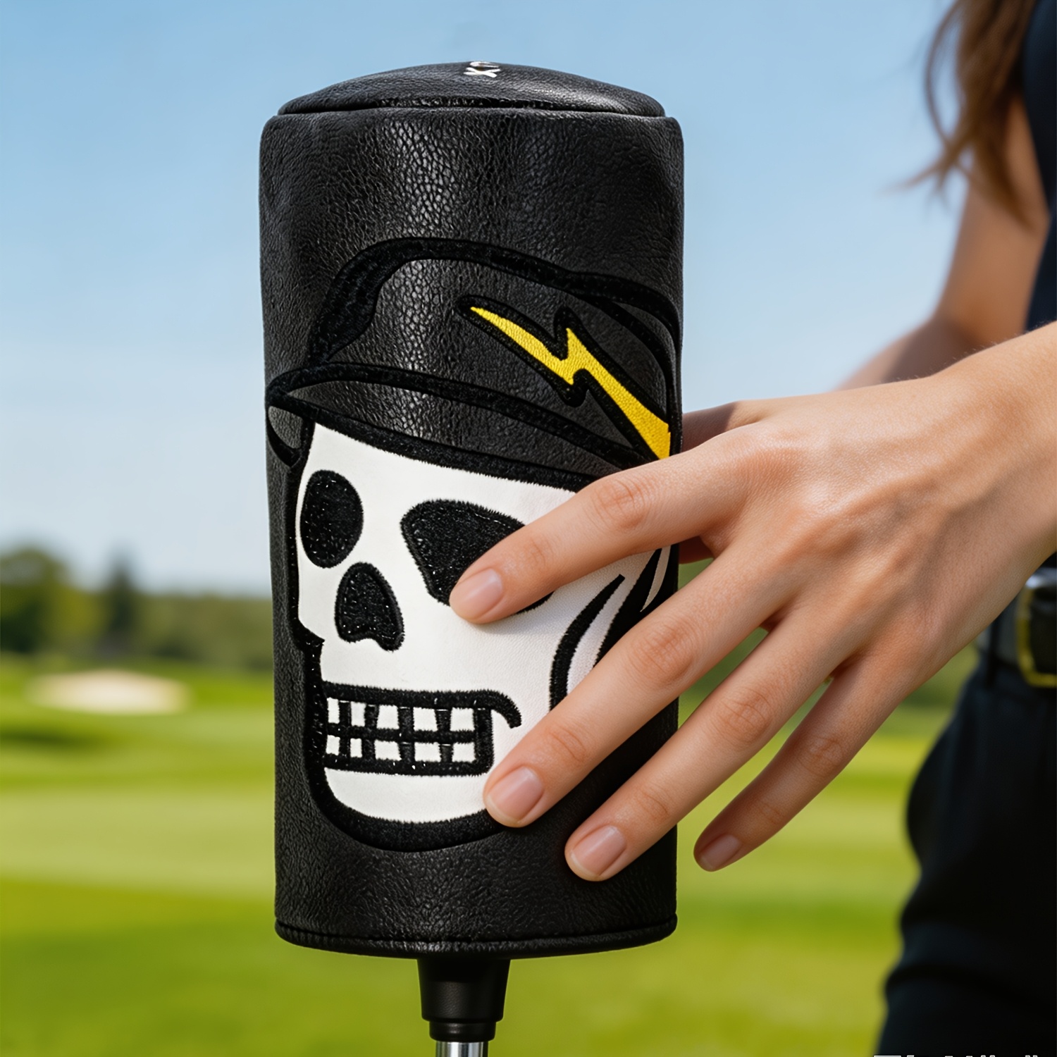 골프 클럽 헤드 커버 1개, 멋진 해골 디자인의 야구  - Golf Driver 리뷰 및 가격