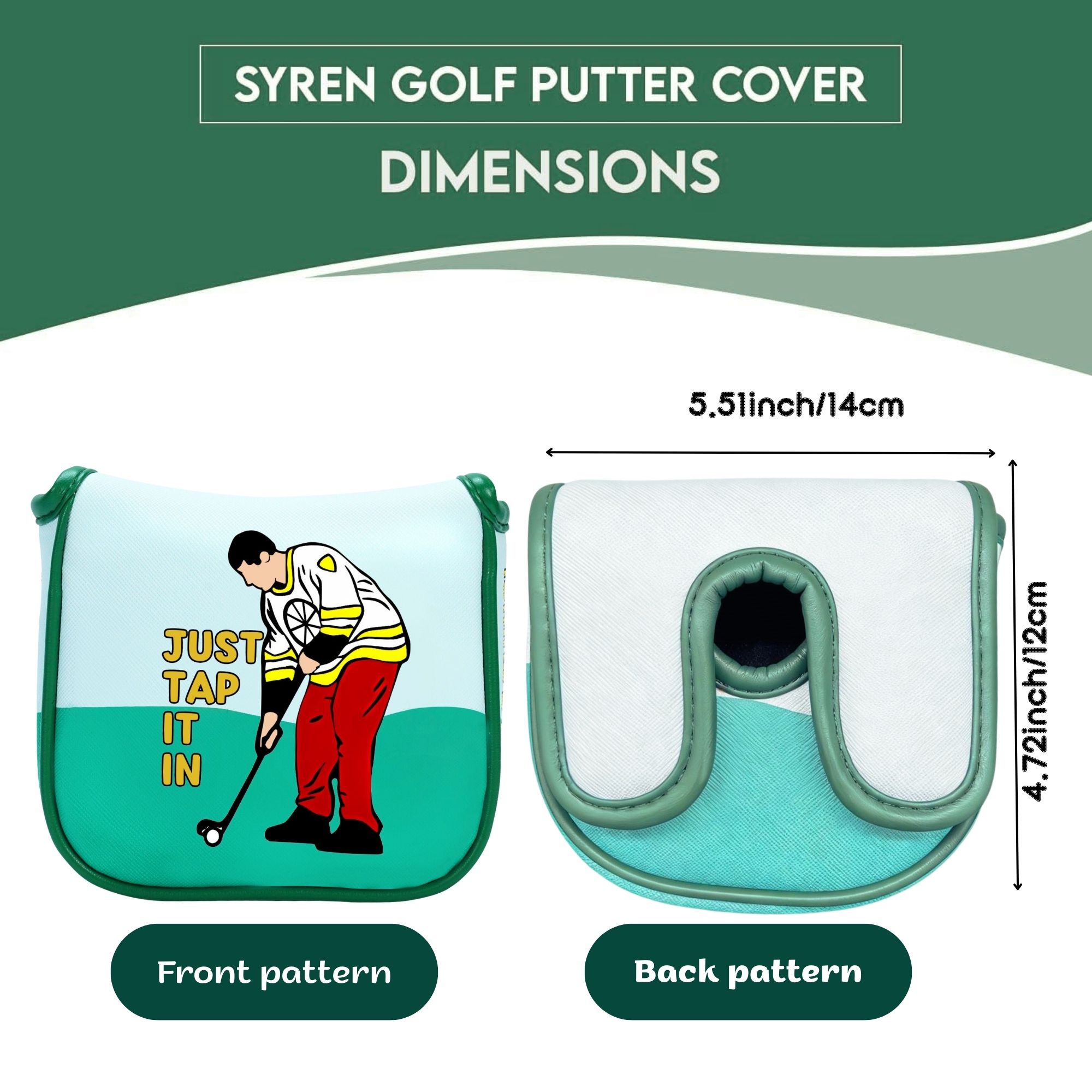 DF3용 프리미엄 퍼트 커버, 세련된 카톤 패턴의 골프 - Golf Putter 리뷰 및 가격