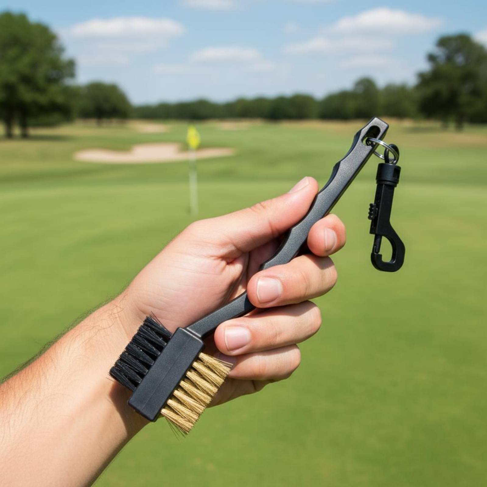 양면 골프 클럽 브러시 튼튼하고 오래 지속되는 긴 손잡 - Golf Clubs 리뷰 및 가격