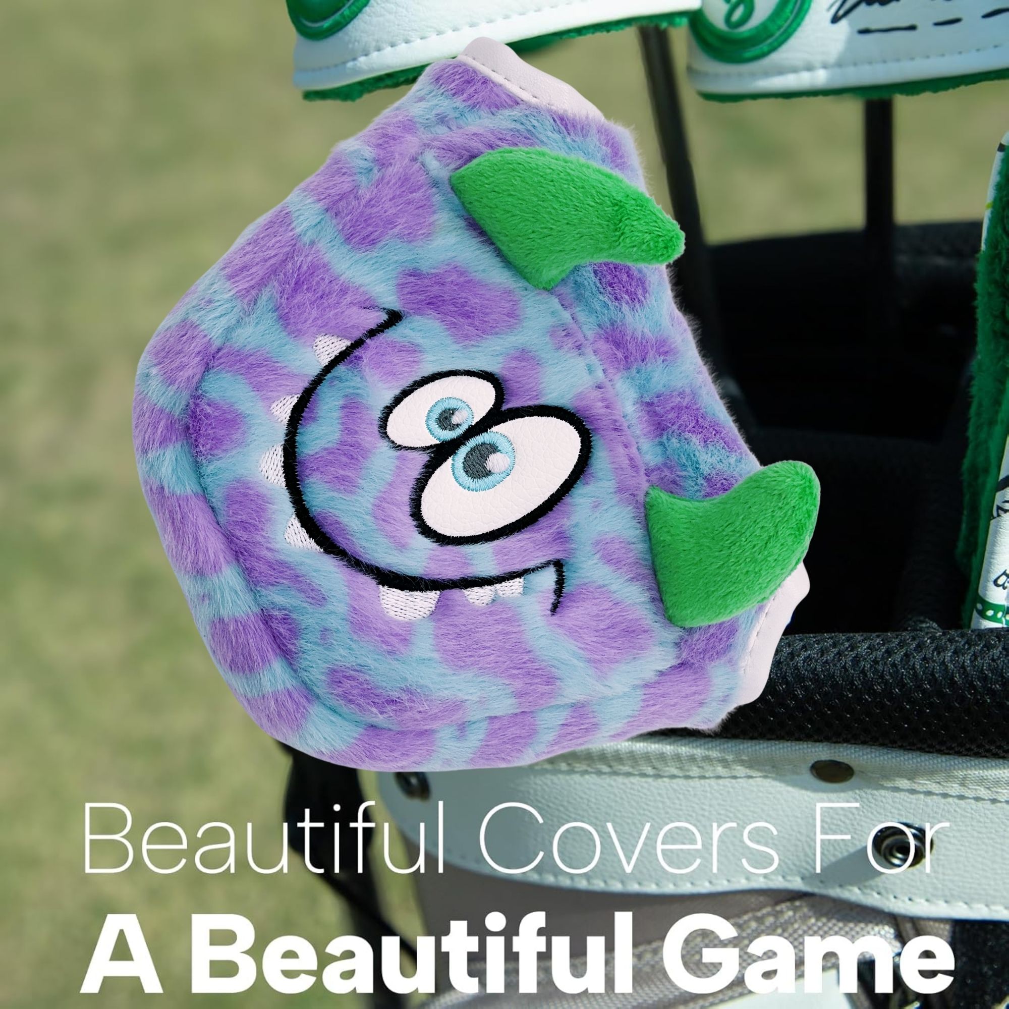 재미있는 말렛 퍼터 골프 클럽 커버 보호용 퍼터 커버  - Golf Putter 리뷰 및 가격