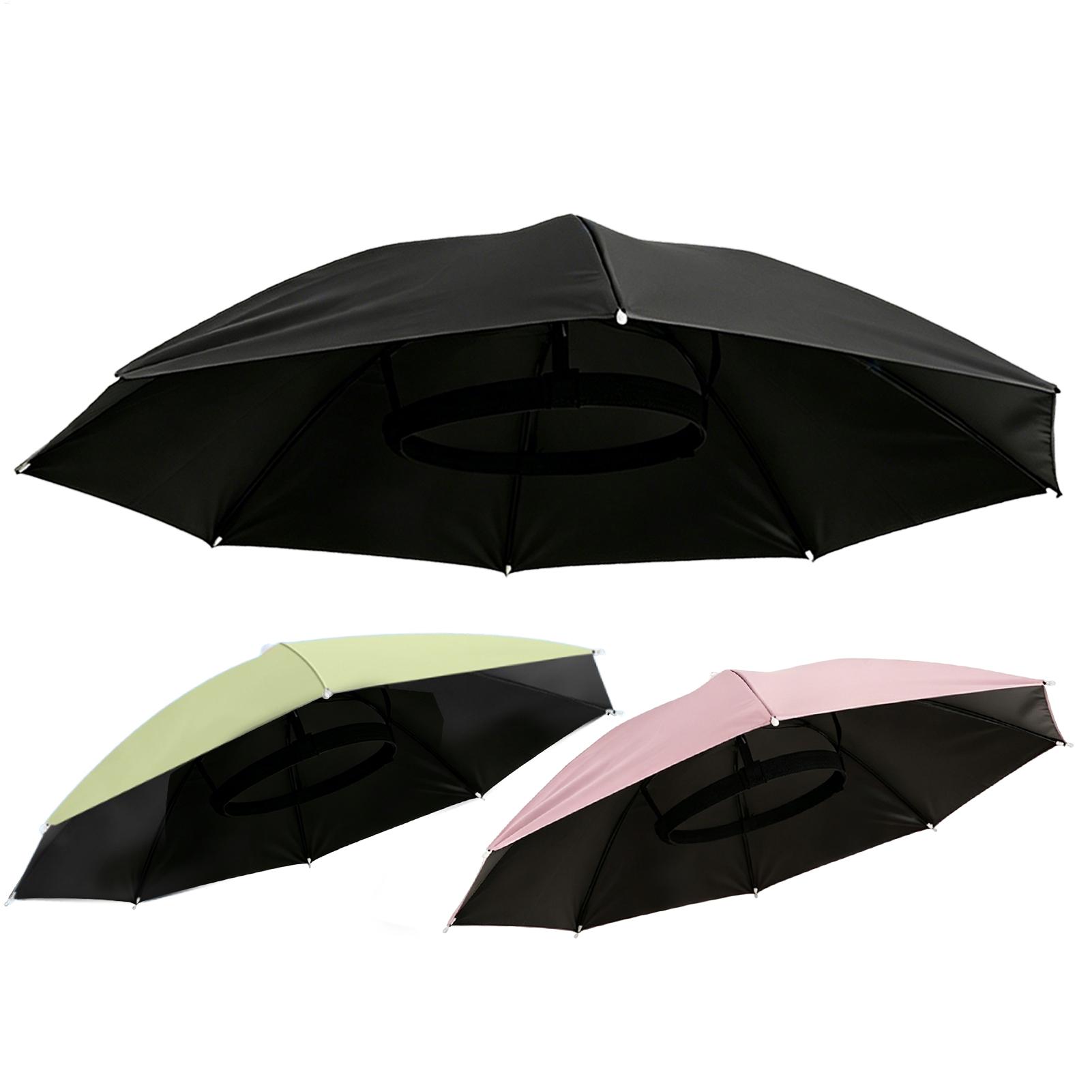 접이식 우산 모자 방수 핸즈프리 헤드웨어 여성 남성 야 - Golf Umbrella 리뷰 및 가격